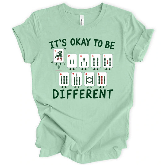 It’s Okay To Be Different Mahjong T-Shirt