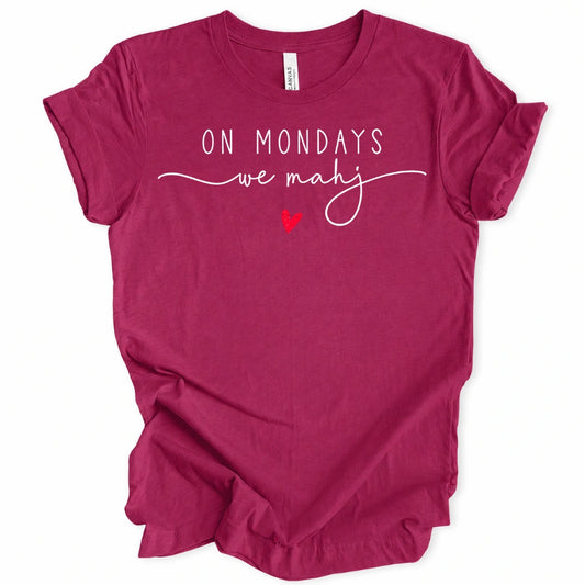 On Mondays We Mahj T-Shirt