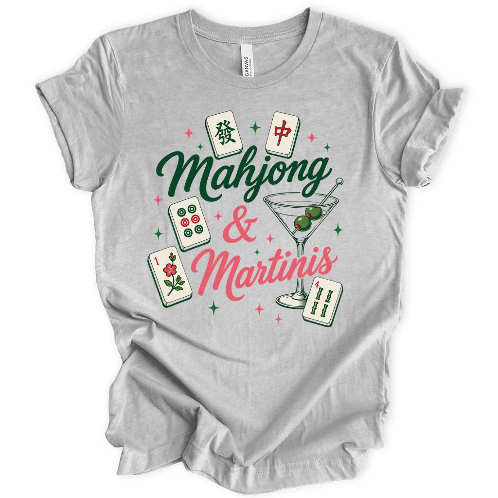 Mahjong & Martinis T-Shirt