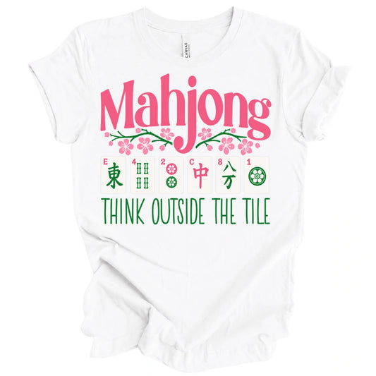 Mahjong Think Outside The Tile T-Shirt