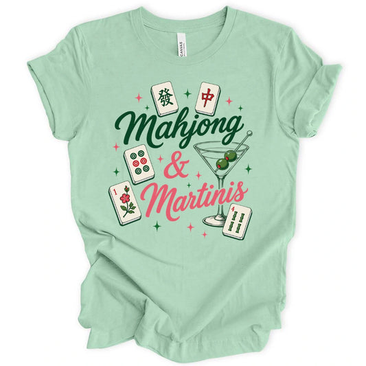 Mahjong & Martinis T-Shirt