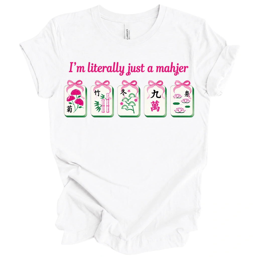 Literally just a mahjer T-shirt
