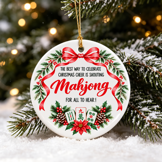 Cheer to win Ornament