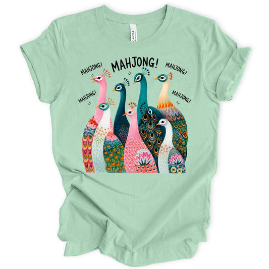 Peacock Mahjong T-Shirt