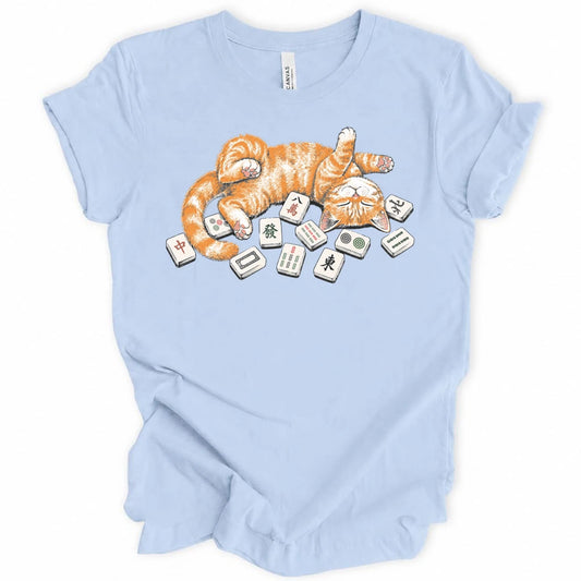 Mahjong Cat Nap T-Shirt