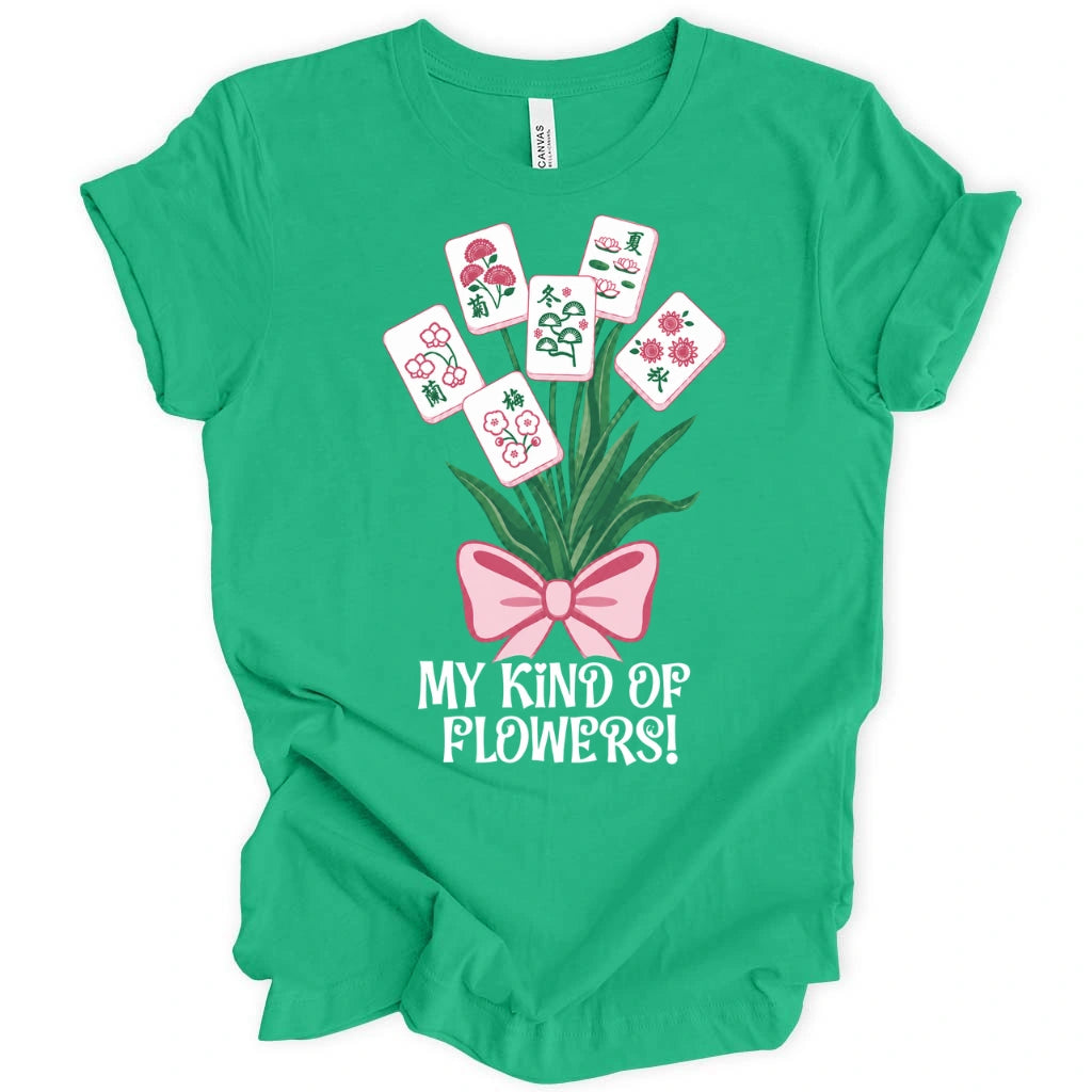 My Kind Of Flowers Mahjong T-Shirt