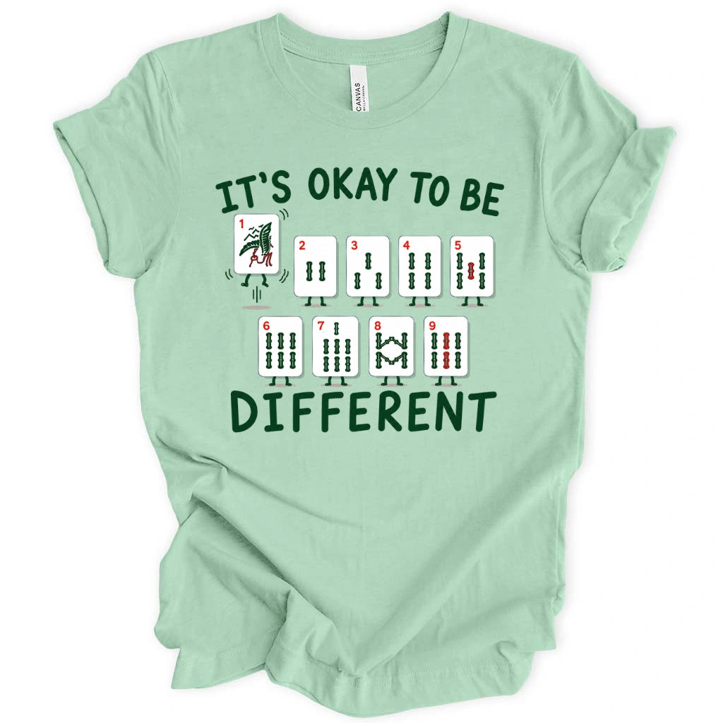 It’s Okay To Be Different Mahjong T-Shirt