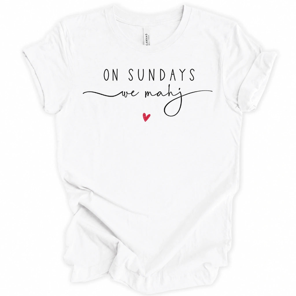 On Sundays We Mahj T-Shirt
