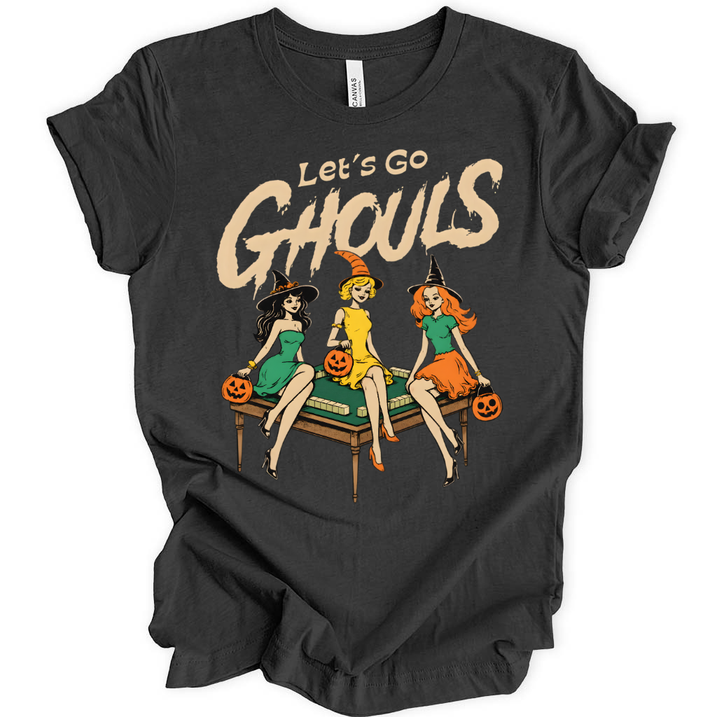 Let's Go Ghouls Mahjong T-Shirt