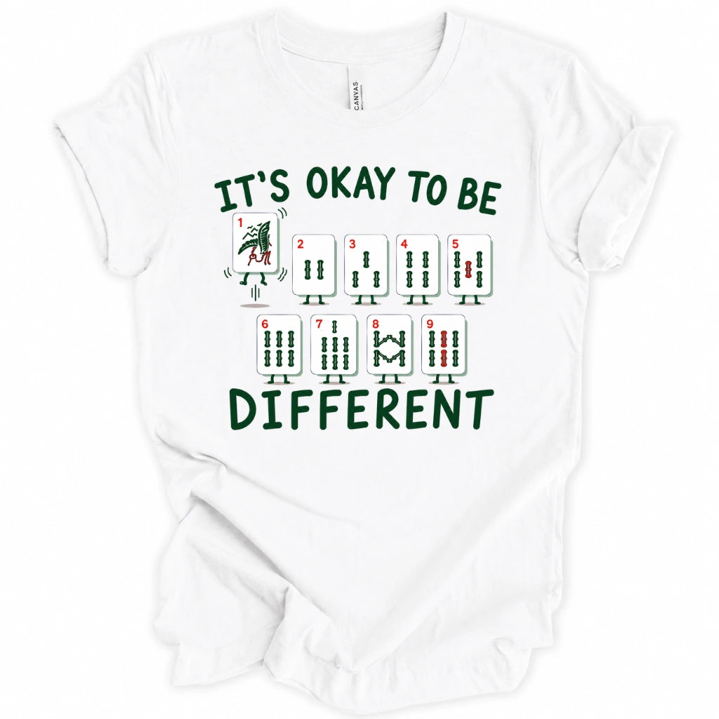 It’s Okay To Be Different Mahjong T-Shirt
