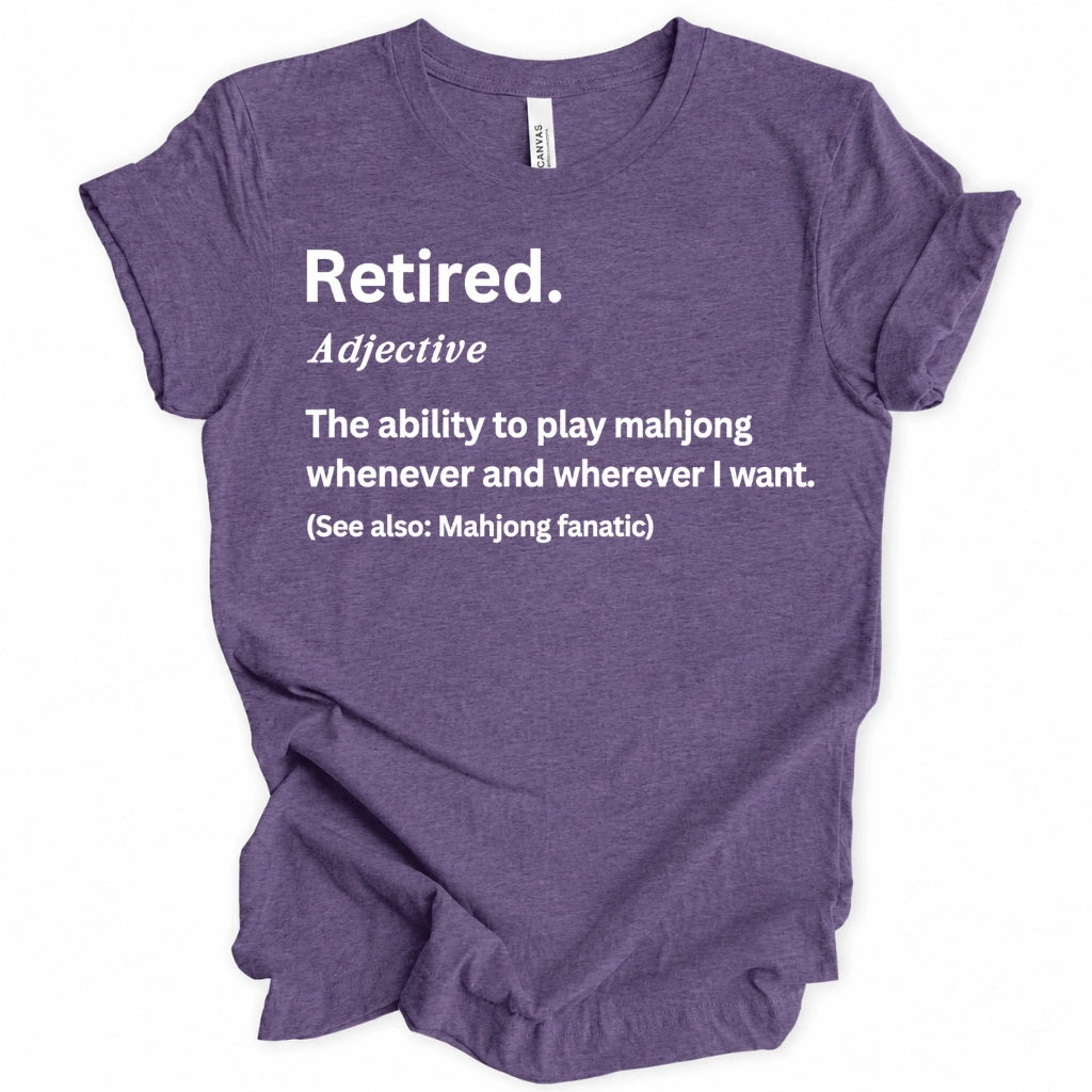 Retired Mahjong Fanatic T-Shirt