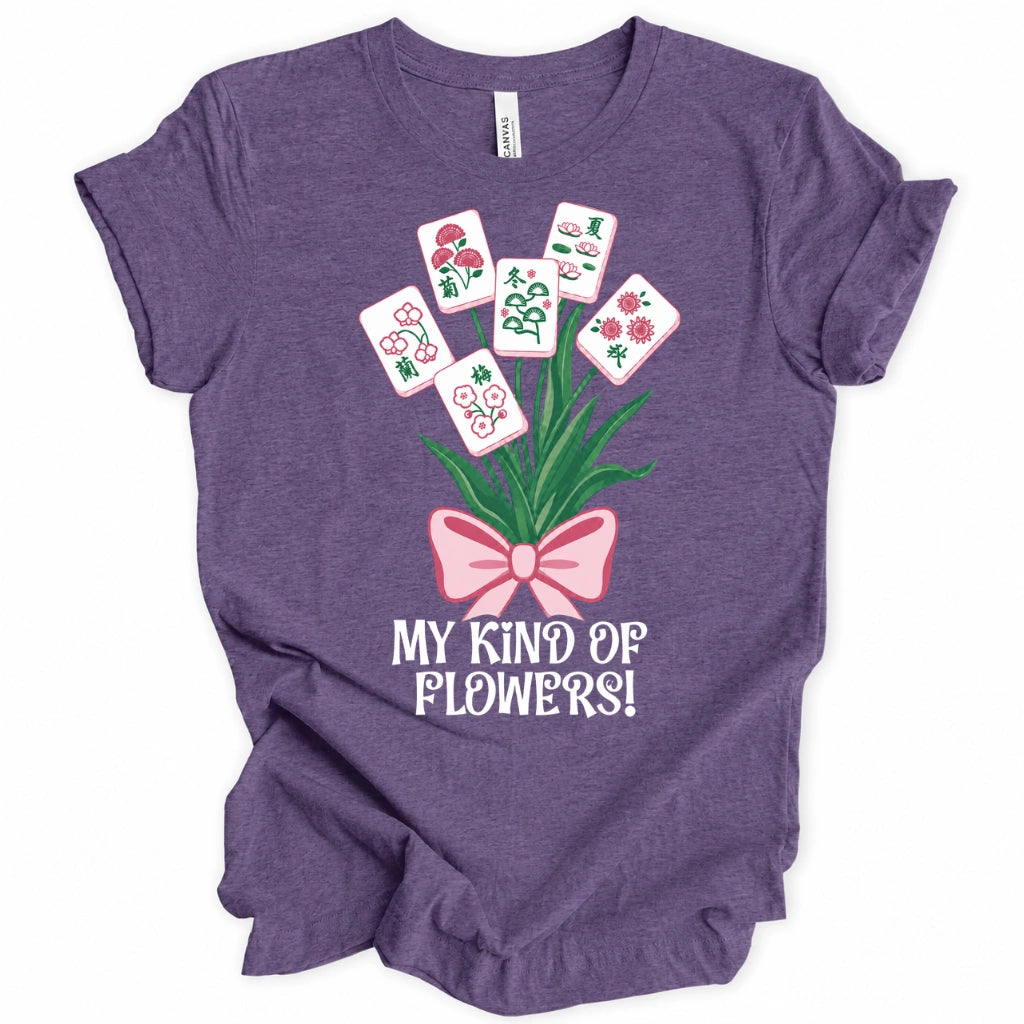 My Kind Of Flowers Mahjong T-Shirt