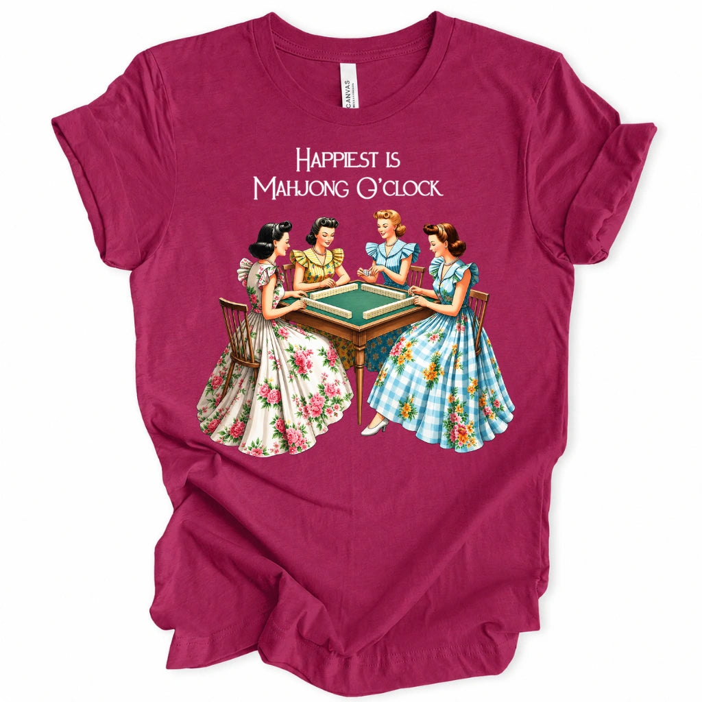 Happiest Is Mahjong O’Clock T-Shirt