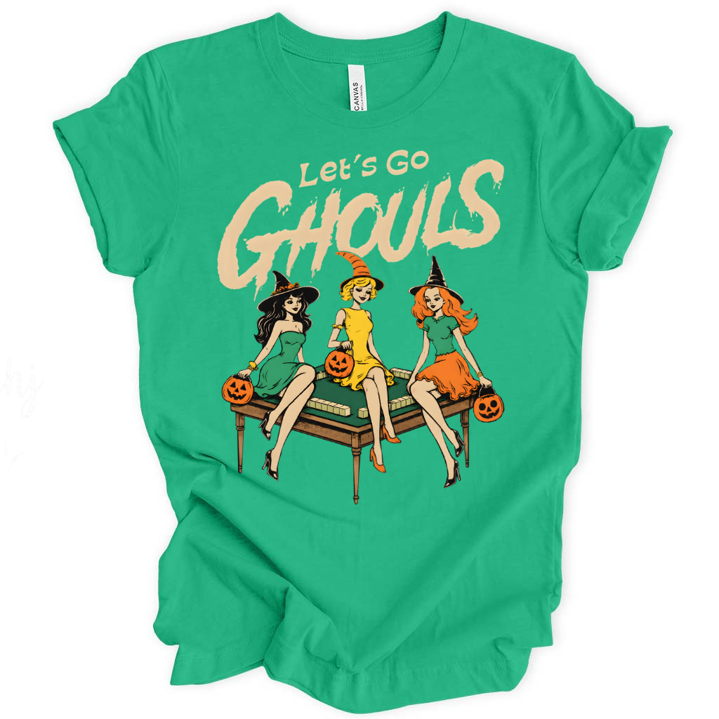 Let's Go Ghouls Mahjong T-Shirt