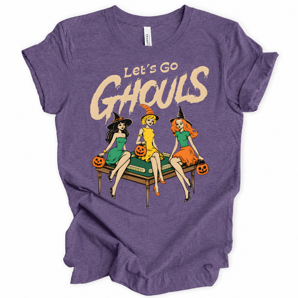 Let's Go Ghouls Mahjong T-Shirt