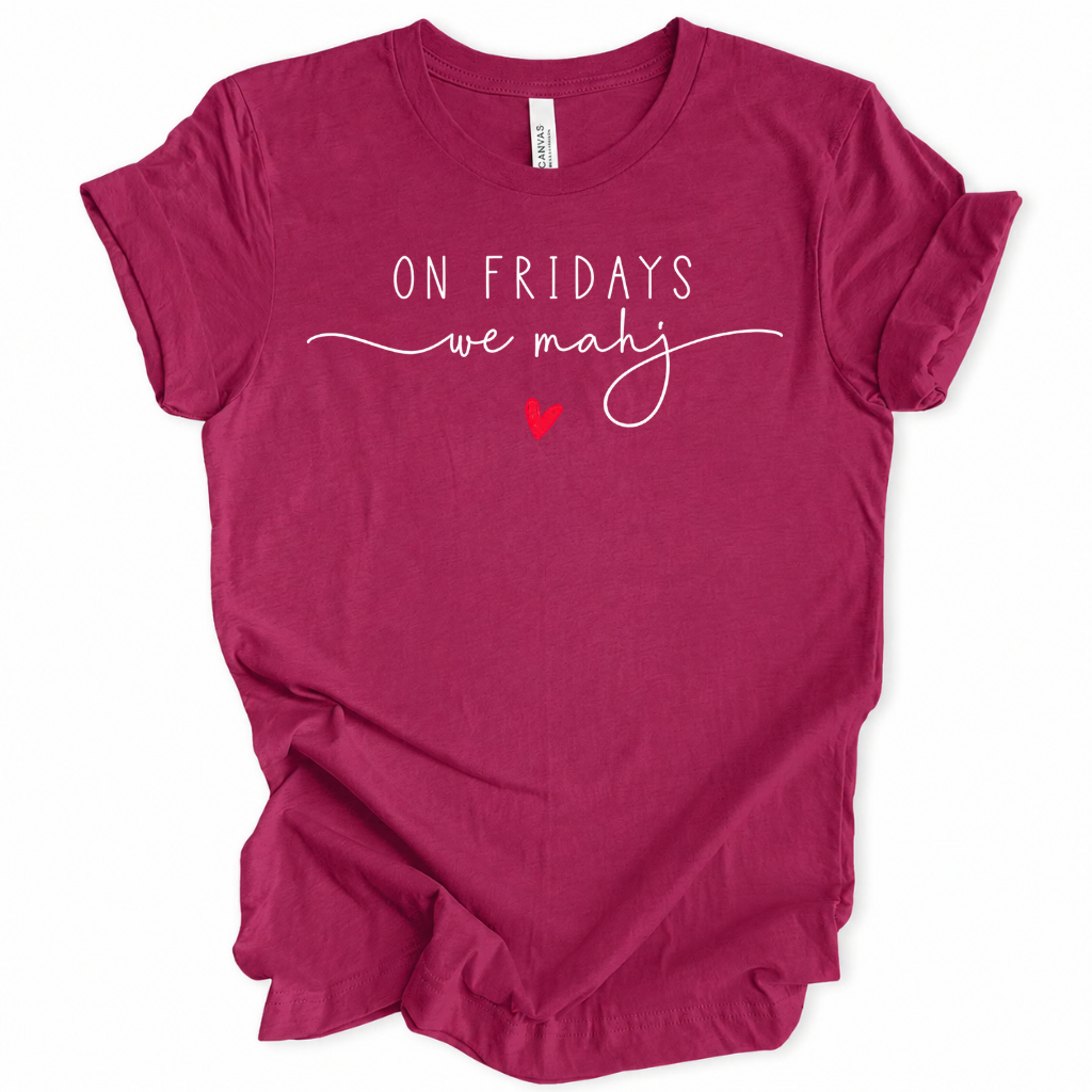 On Fridays We Mahj T-Shirt