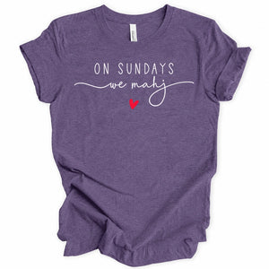 On Sundays We Mahj T-Shirt