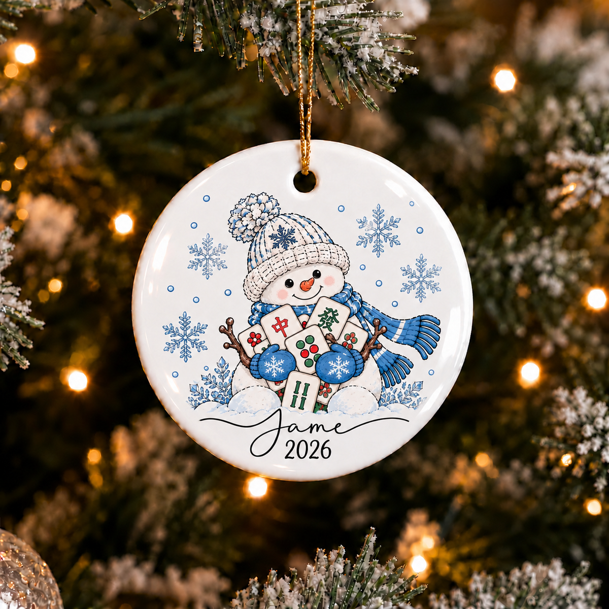 Snowman Ornament