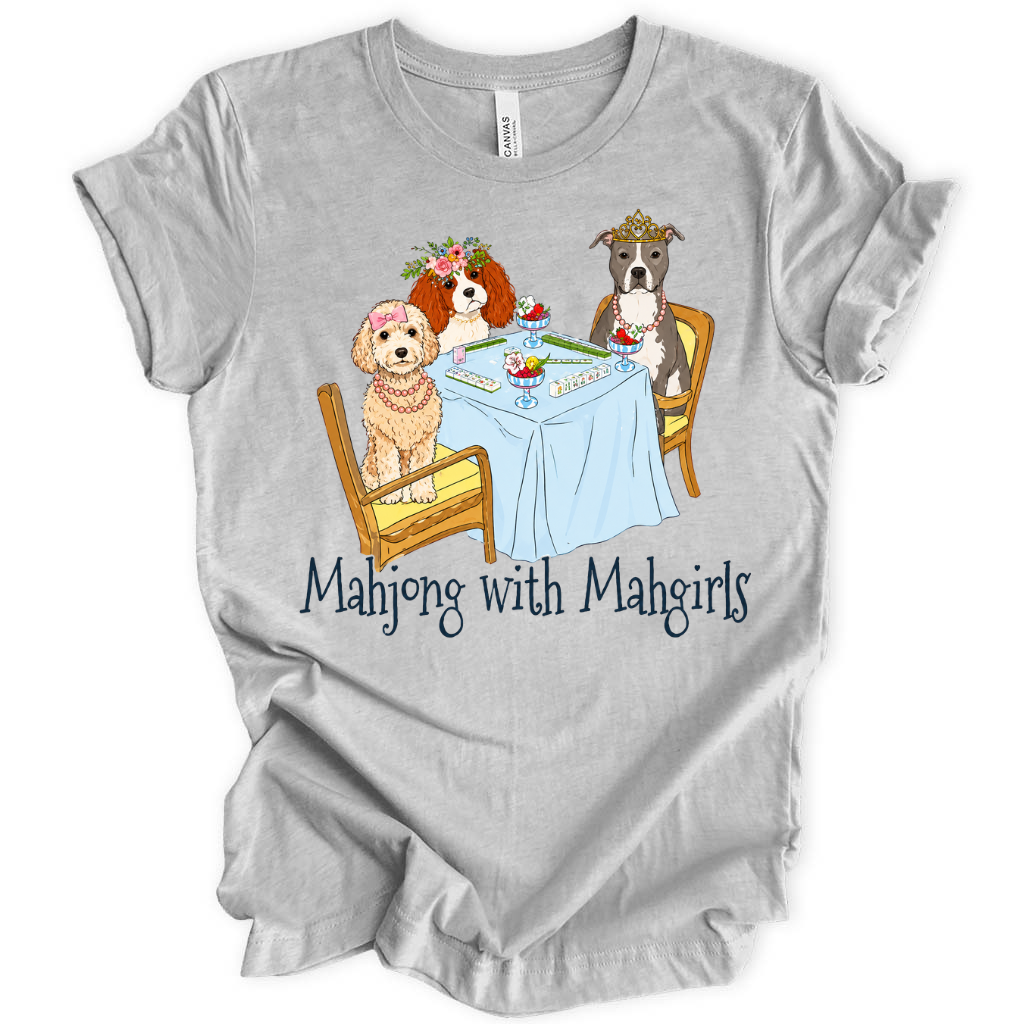 Mahjong With Mahgirls T-shirt