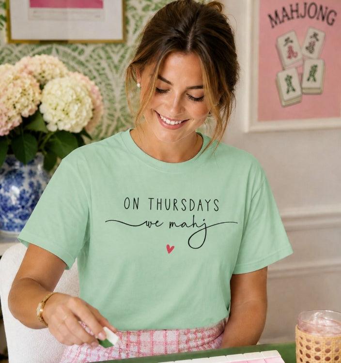 On Mondays We Mahj T-Shirt