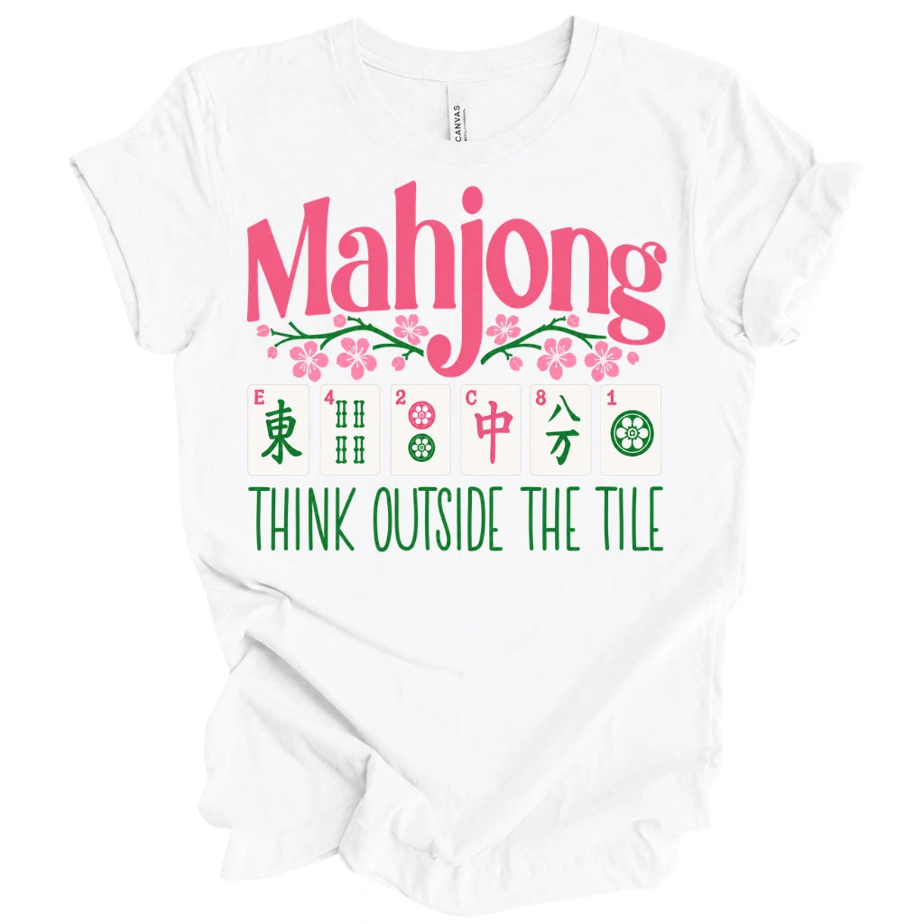Mahjong Think Outside The Tile T-Shirt
