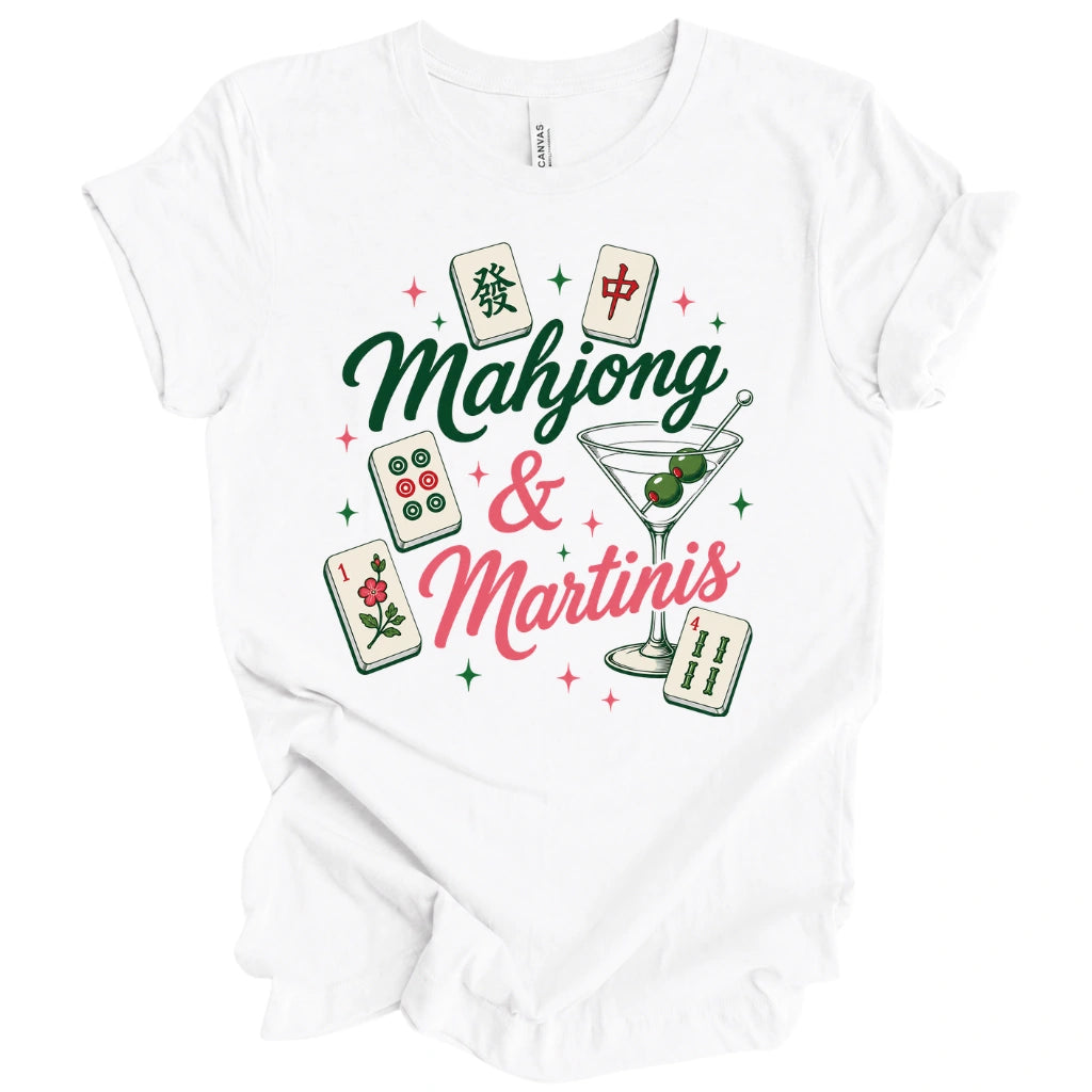 Mahjong & Martinis T-Shirt