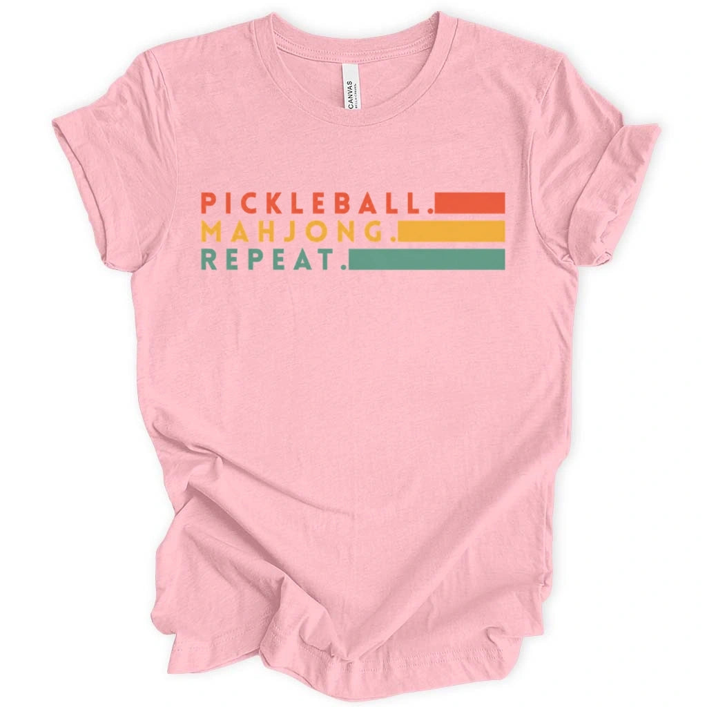 Pickleball Mahjong T-shirt