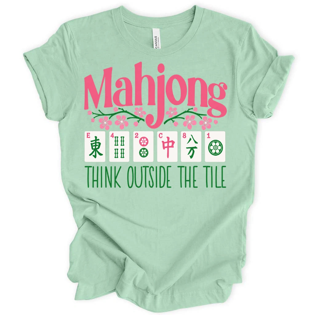 Mahjong Think Outside The Tile T-Shirt