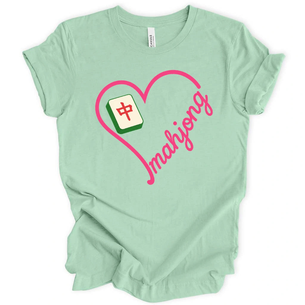 Mahjong Heart T-shirt