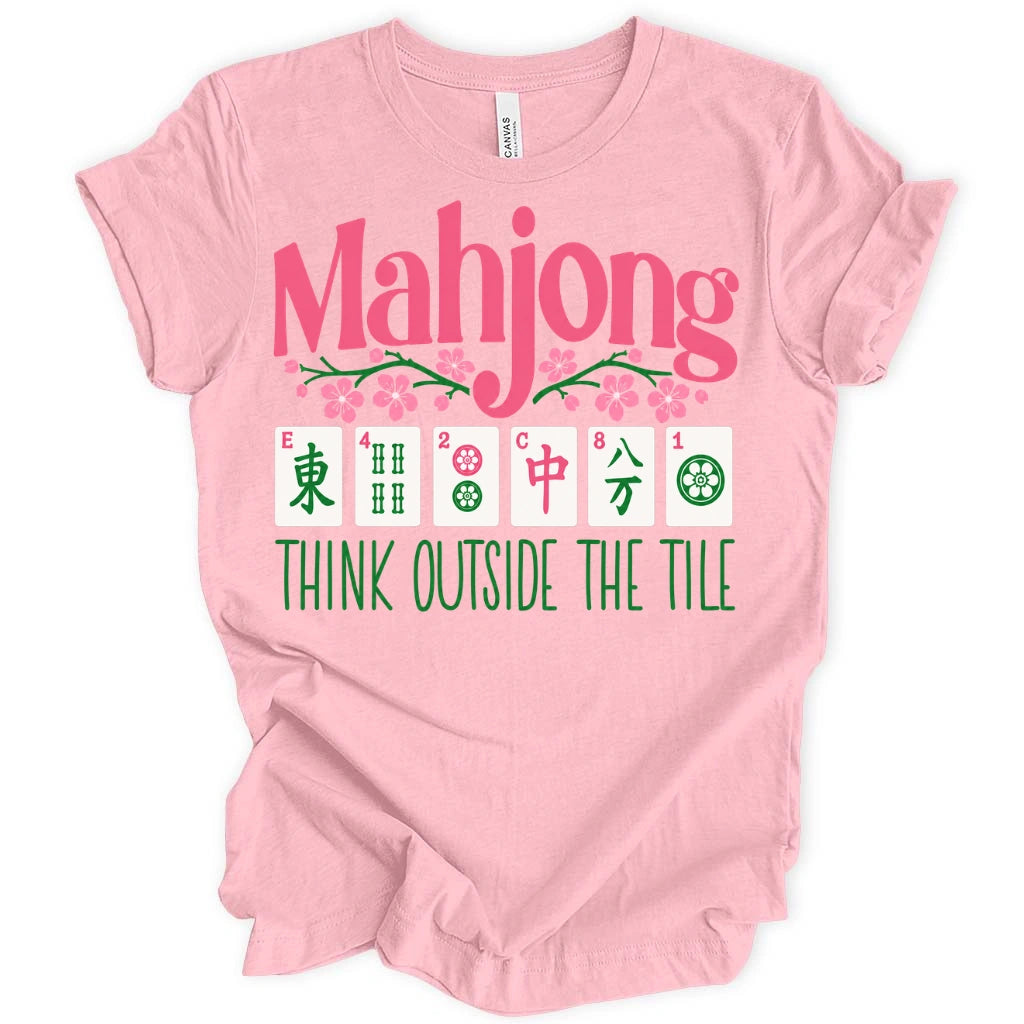 Mahjong Think Outside The Tile T-Shirt