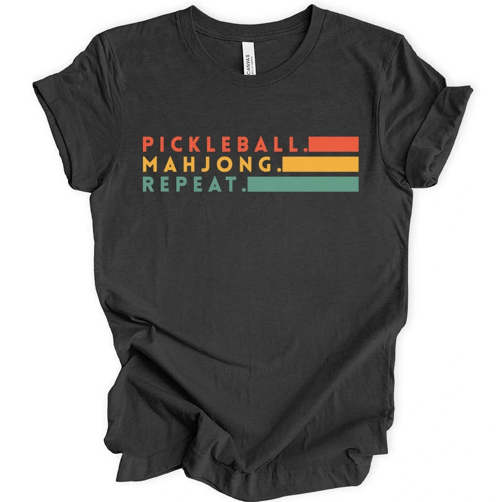 Pickleball Mahjong T-shirt