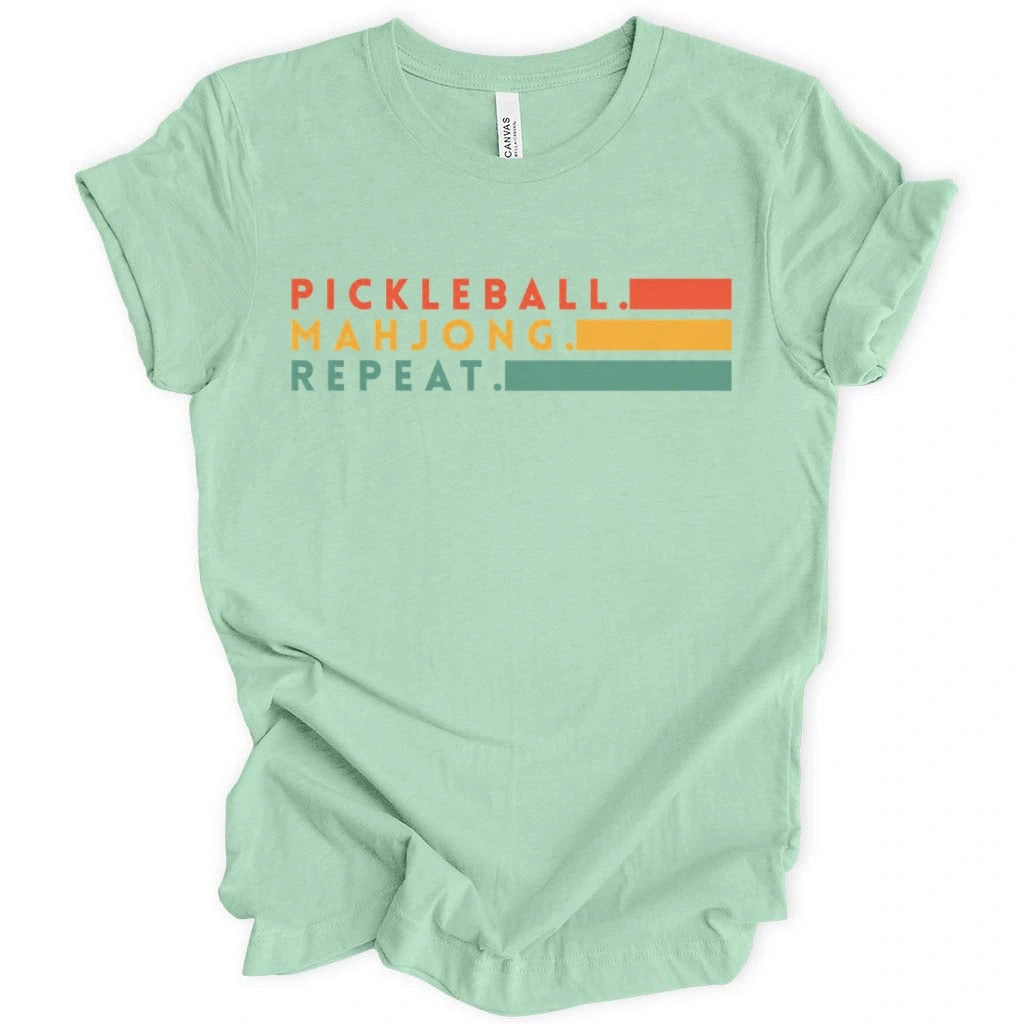 Pickleball Mahjong T-shirt