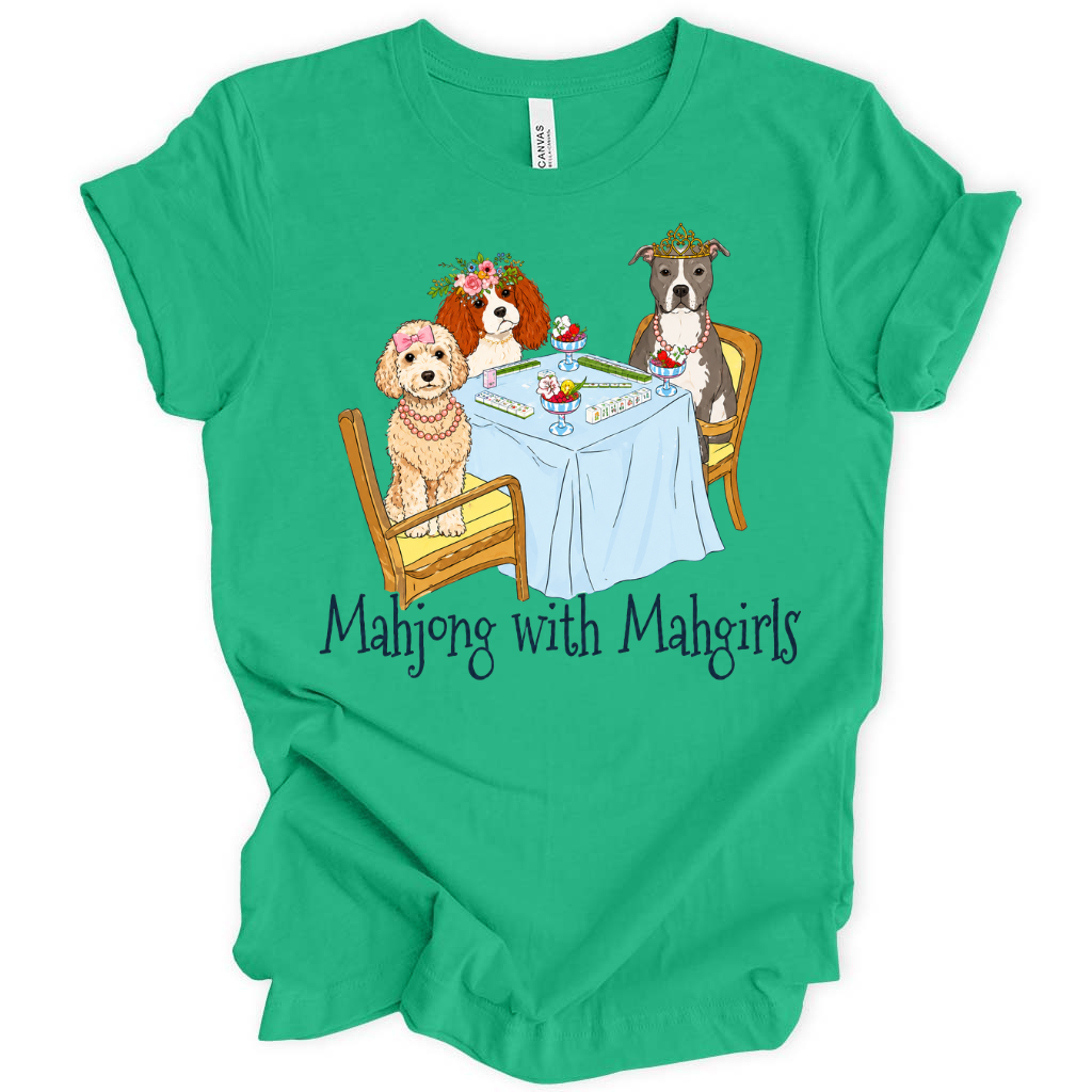 Mahjong With Mahgirls T-shirt