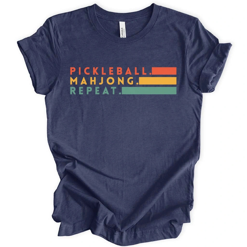 Pickleball Mahjong T-shirt