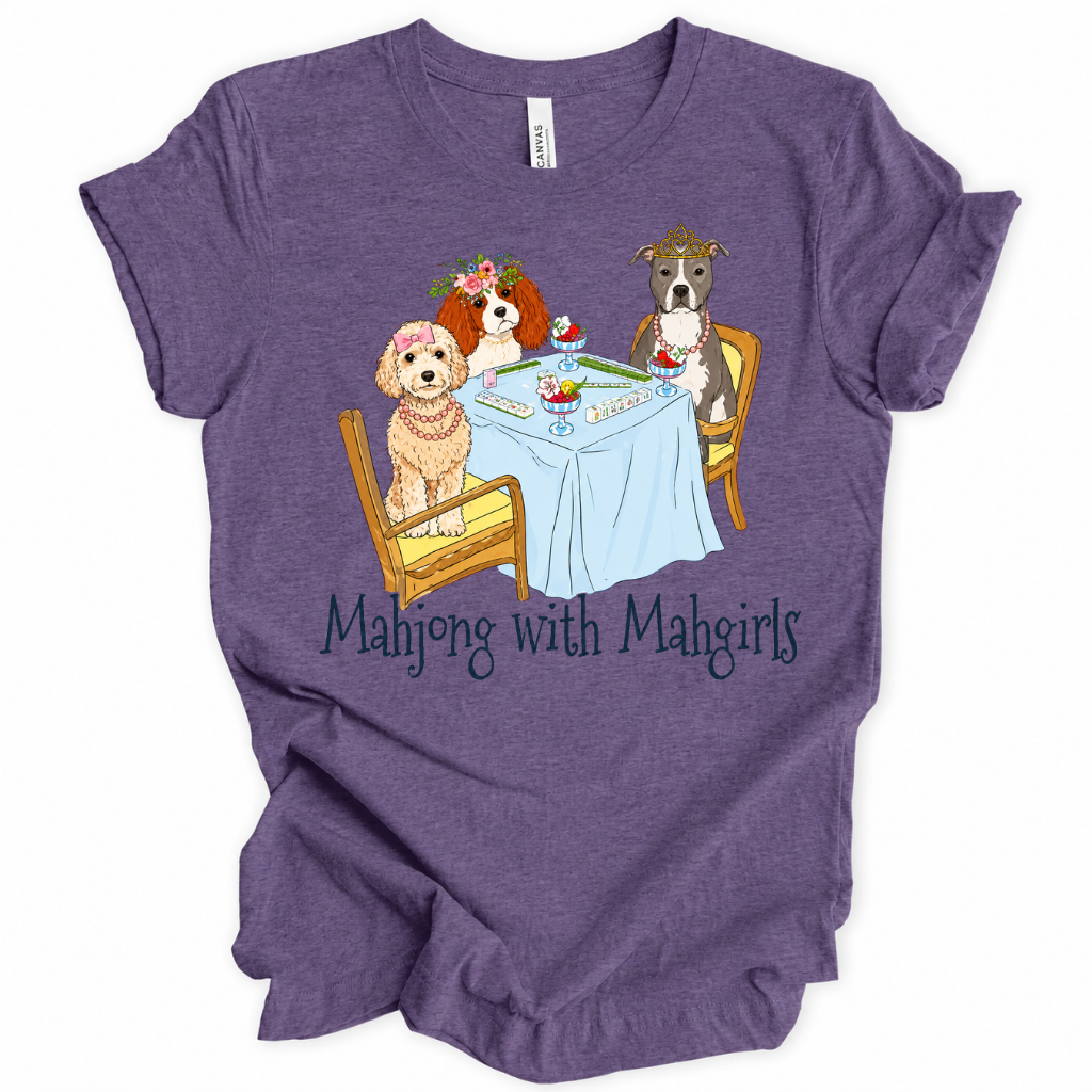 Mahjong With Mahgirls T-shirt