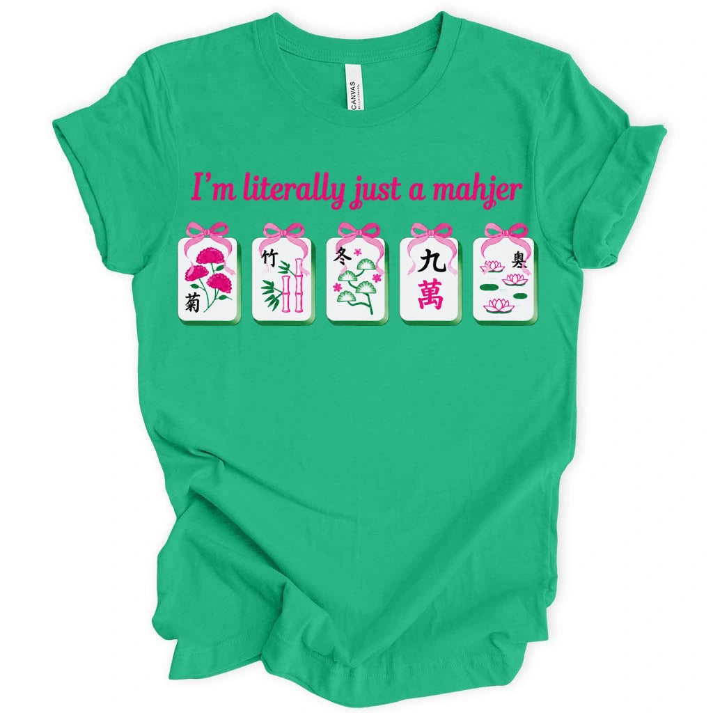 Literally just a mahjer T-shirt