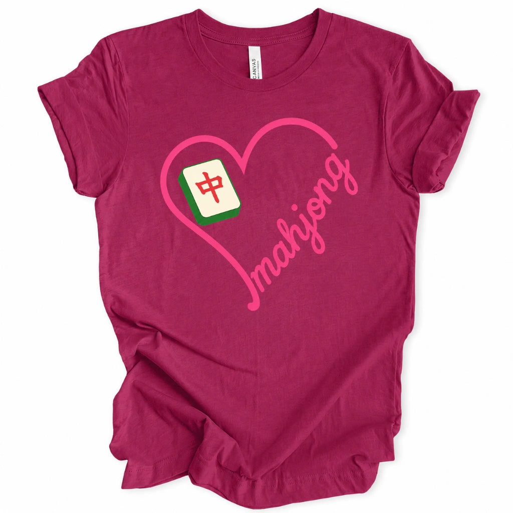 Mahjong Heart T-shirt