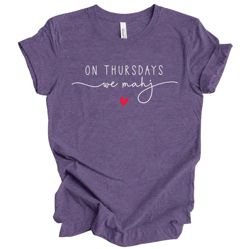 On Thursdays we mahj T-shirt