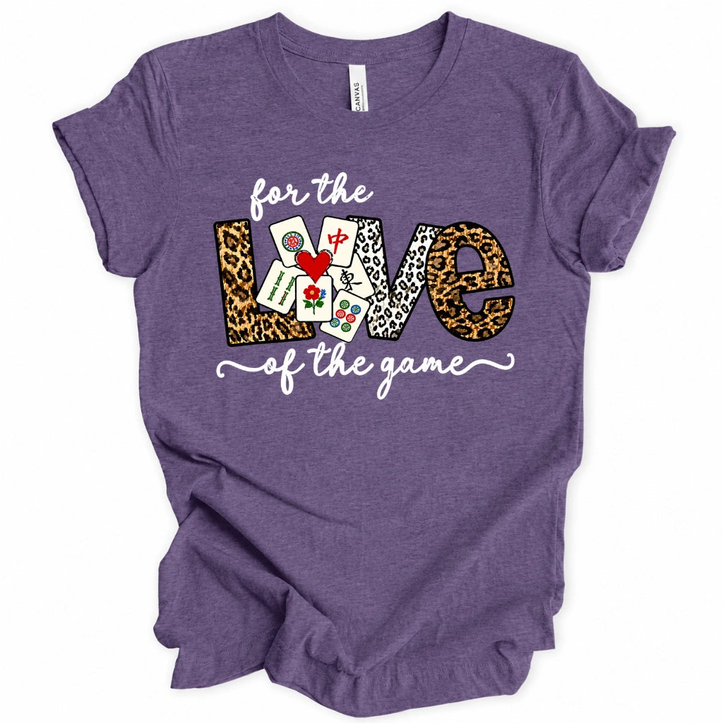 For The Love Of The Game Mahjong T-Shirt