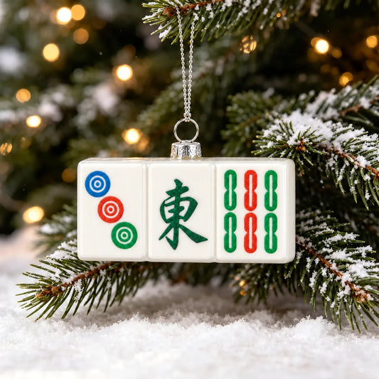 Crack Dot Bam 3D Ornament