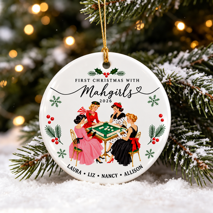 Mahgirls Christmas Ornament