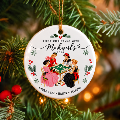 Mahgirls Christmas Ornament