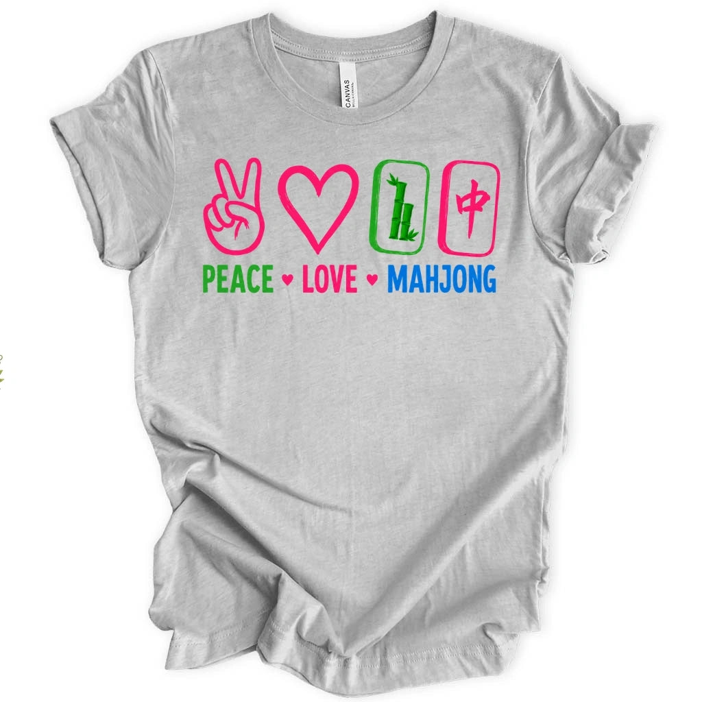 Peace Love Mahjong T-shirt