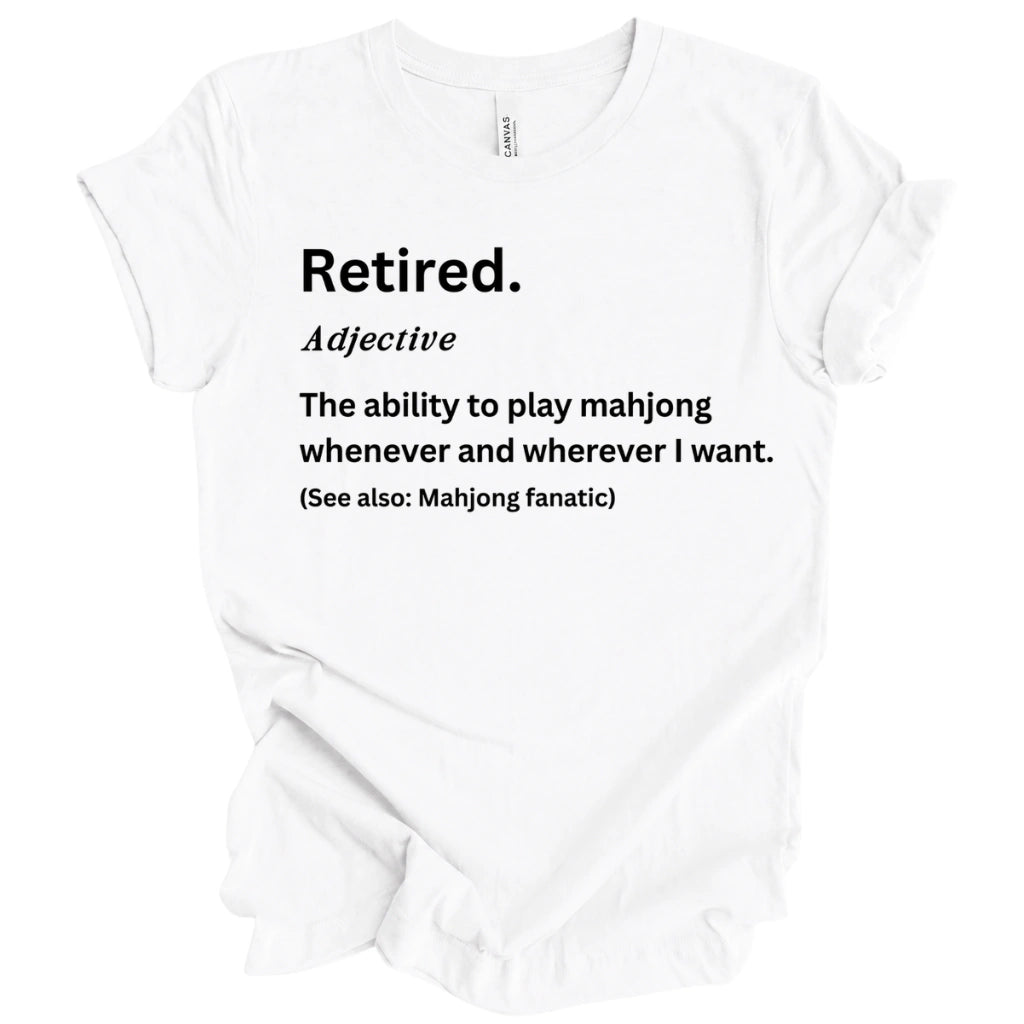Retired Mahjong Fanatic T-Shirt