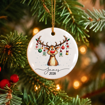 Oh Deer Ornament