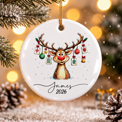Oh Deer Ornament