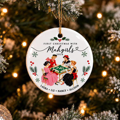 Mahgirls Christmas Ornament