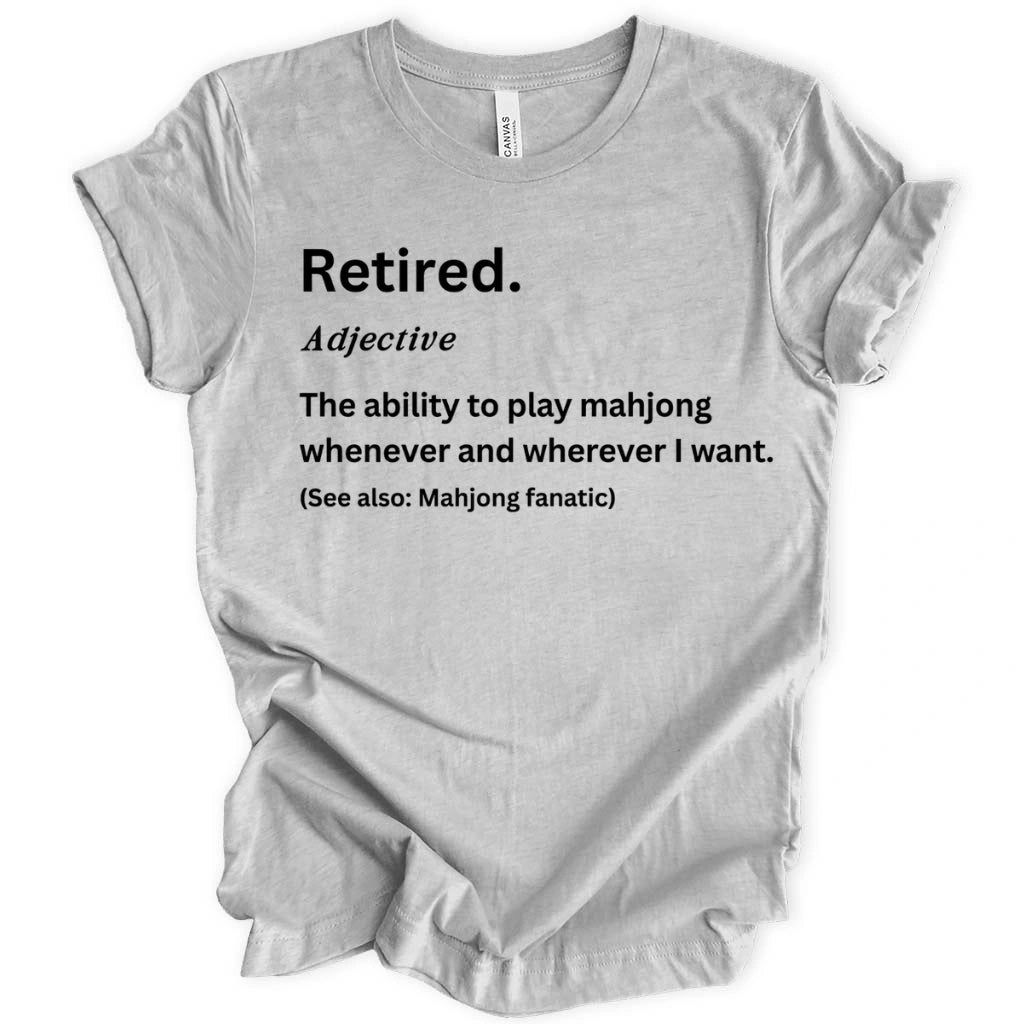 Retired Mahjong Fanatic T-Shirt