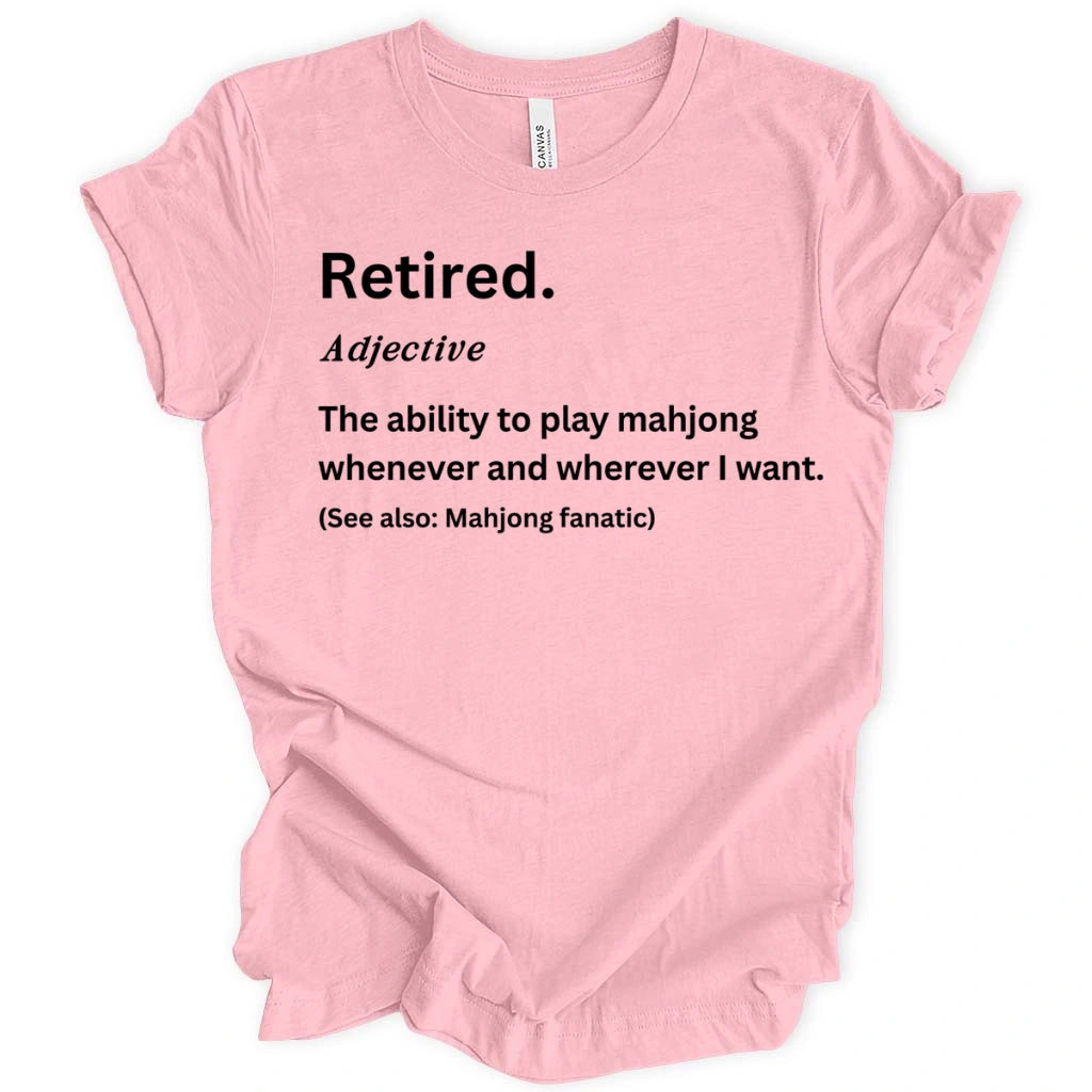 Retired Mahjong Fanatic T-Shirt