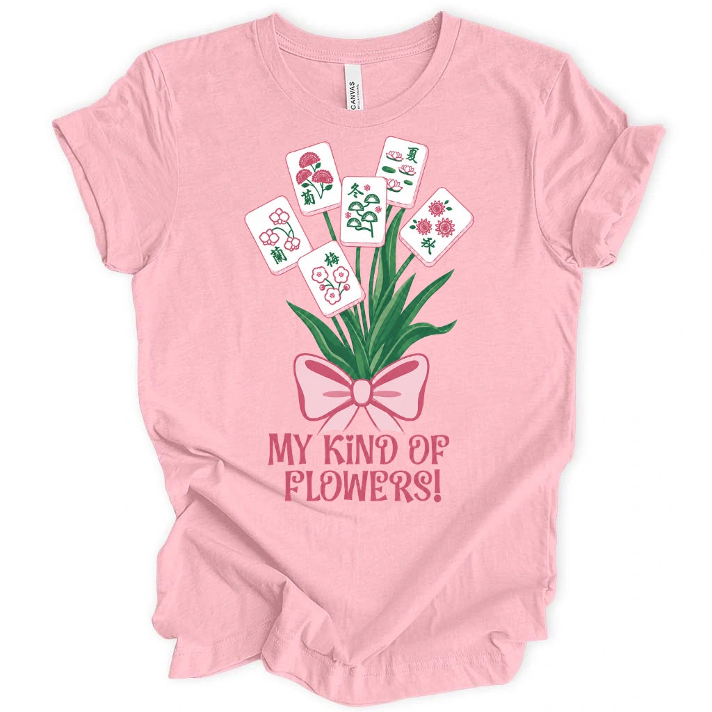 My Kind Of Flowers Mahjong T-Shirt